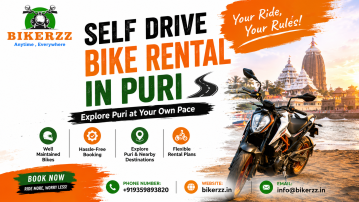 Self Drive Bike Rental in Puri: A Smart Way to Explore the City